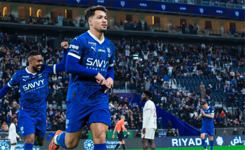 البرازيلي ماركوس ليوناردو مهاجم فريق الهلال