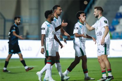 احمد حسن كوكا في مباراة الاتفاق والباطن